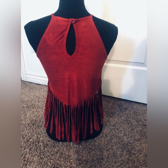 Suede tassels crop top - Picture 6 of 6